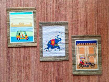 Calyz Indian Elephant Wall Hanging - Image 3